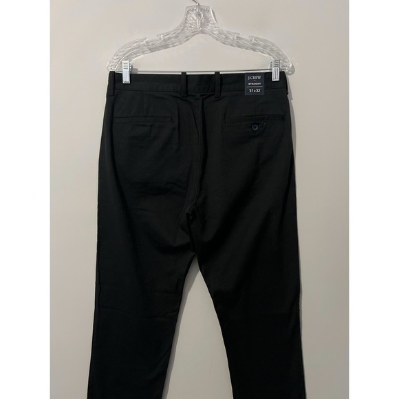 J. Crew Straight Fit Flex Chino Pants Men’s Black 31x32 Casual Career Preppy - Picture 7 of 15